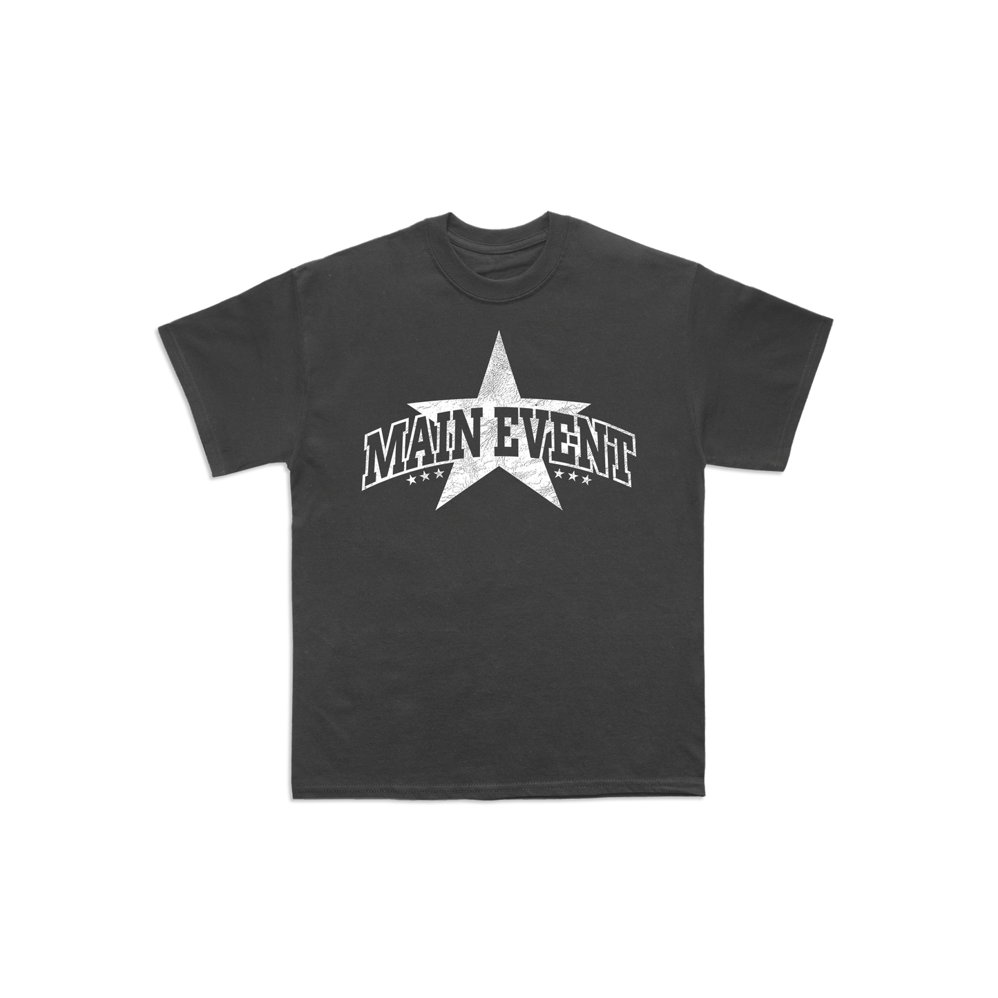 The Main Event - Vintage Black Tee