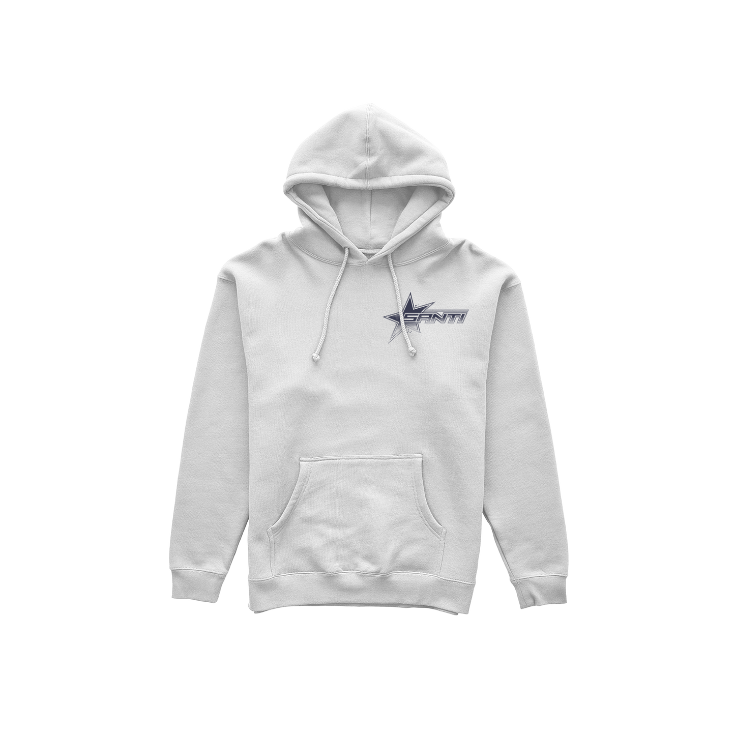 Santi Star - White Hoodie