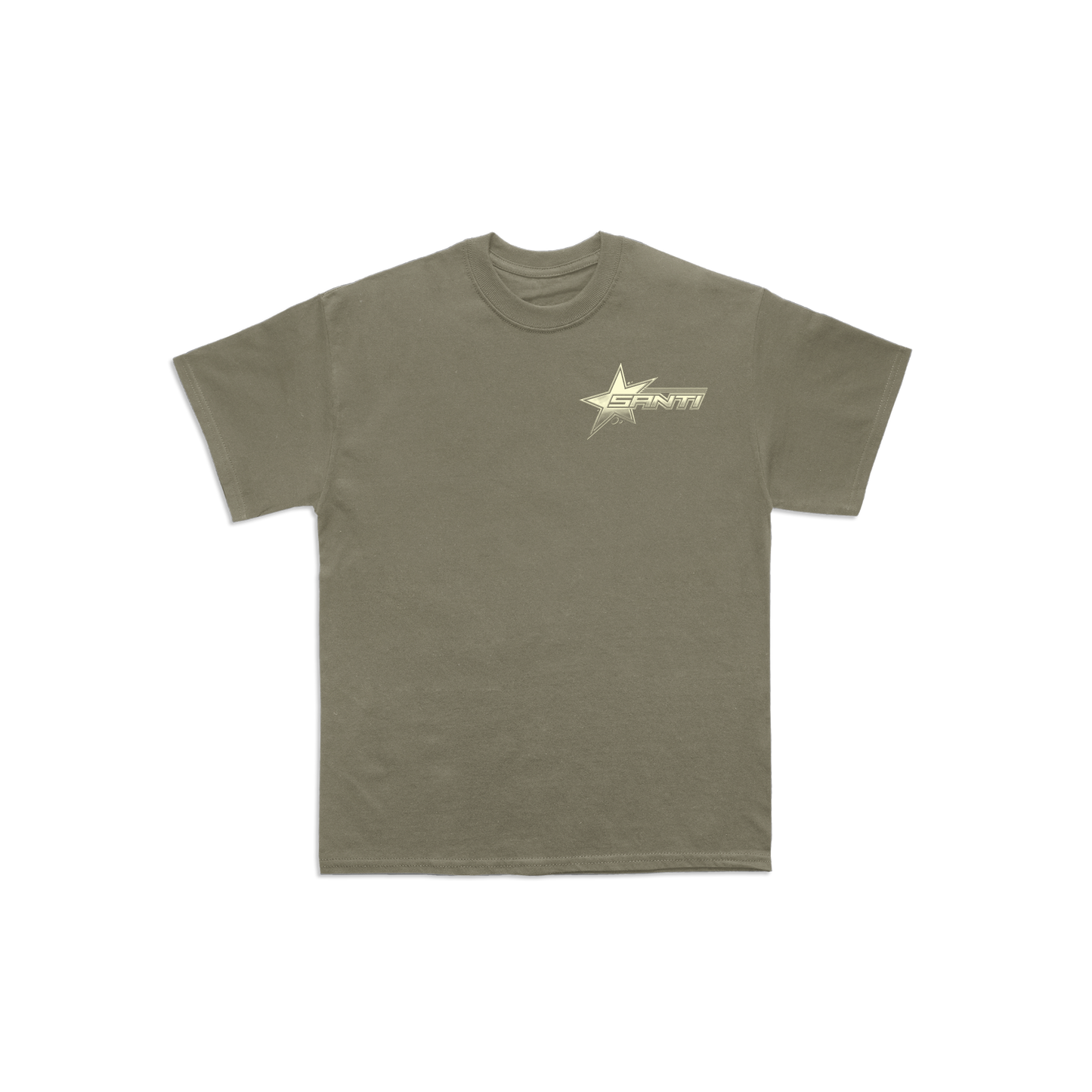 Santi Star - Army Green Tee