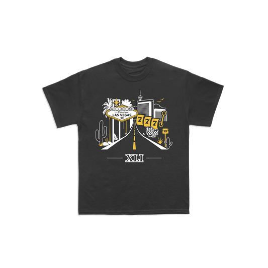 The Road - Vintage Black Tee